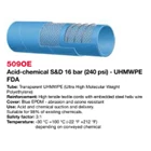 Selang Industri ALFAGOMMA T509 OE Acid and Chemical SD UHMWPE 1